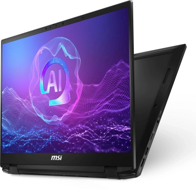 Ноутбук MSI Summit Pro 16 AI A2HVETG-084RU Core Ultra 9 285H 32Gb SSD1Tb NVIDIA GeForce RTX4050 6Gb 16" IPS Touch QHD+ (2560x1600) Windows 11 Pro black WiFi BT Cam (9S7-159631-084)