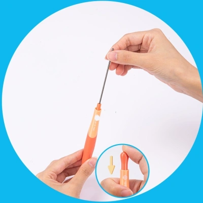 Карандаш мех. Deli SH321orange Pupal оранжевый блистер