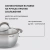 Кастрюля Rondell Balance RDS-755 5л. d=24см (с крышкой) стальной Кастрюля Rondell Balance RDS-755 5л. d=24см (с крышкой) стальной