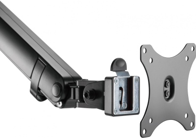 Кронштейн для мониторов Ultramounts UM709 черный 17"-32" макс.8кг крепление к столешнице поворот и наклон