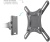 Кронштейн для телевизора Kromax CORBEL-5 черный 15"-42" макс.25кг настенный поворот и наклон