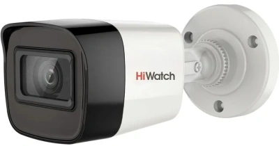 Камера видеонаблюдения аналоговая HiWatch DS-T280(B)(2.8mm) 2.8-2.8мм HD-CVI HD-TVI цв. корп.:белый