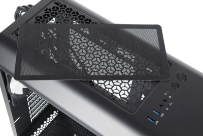 Корпус Aerocool Aero One Frost-G-BK-v1 черный без БП ATX 4x120mm 2x140mm 2xUSB3.0 audio bott PSU