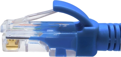 Патч-корд Suprlan 10-0149 UTP RJ-45 вил.-вилка RJ-45 кат.5E 3м синий LSZH 26AWG