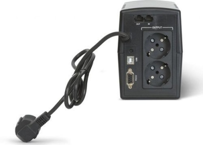 Источник бесперебойного питания Импульс Юниор Смарт 800 480Вт 800ВА черный