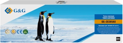 Картридж лазерный G&G GG-CE285AX черный (3000стр.) для HP LJ P1005/P1006/P1505/1505n/M1120;MFP/M1120n;MFP/M1522n