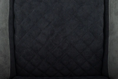 Кресло игровое A4Tech Bloody GC-580 черный/серый искусственная замша с подголов. крестов.