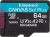 Флеш карта microSDXC 64GB Kingston SDCG4/64GBSP Canvas Go! Plus V30 A2 w/o adapter Флеш карта microSDXC 64GB Kingston SDCG4/64GBSP Canvas Go! Plus V30 A2 w/o adapter