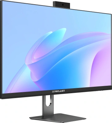 Моноблок Teclast T24 Air 23.8" Full HD i5 12600H (2.7) 32Gb SSD1Tb Iris Xe CR Windows 11 Pro GbitEth WiFi BT 120W клавиатура мышь Cam черный 1920x1080