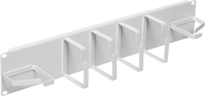 Кабельный органайзер горизонтальный ЦМО ГКО-2-6 односторонний кольца 2U шир.:19" глуб.:85мм