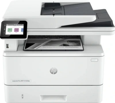 МФУ лазерный HP LaserJet Pro 4103fdn (2Z628A#BBU) A4 Duplex Net белый