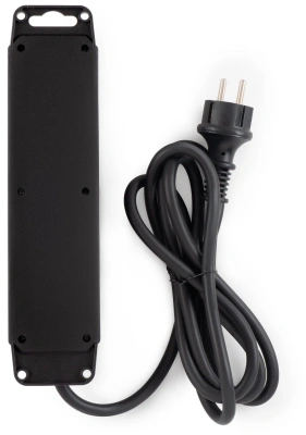 Сетевой фильтр Buro 300MDP-5-B 5м (3 розетки) черный (коробка)