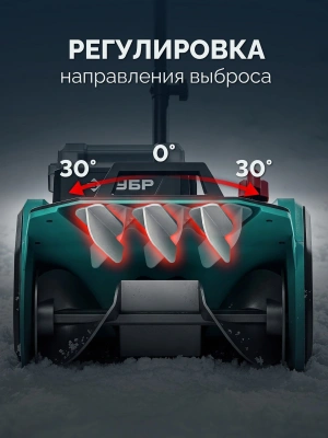 Снегоуборщик электр. Зубр СЛА-40-42 1.6кВт