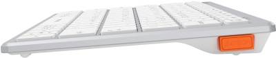 Клавиатура A4Tech FBX51C белый USB беспроводная BT/Radio slim Multimedia (FBX51C WHITE)