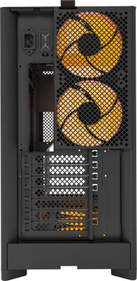 Корпус Montech HS02 Pro черный без БП ATX 8x120mm 2xUSB3.0 audio