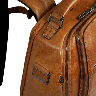 Рюкзак мужской Piquadro Solm CA7023S141BM/BE песочный натур.кожа