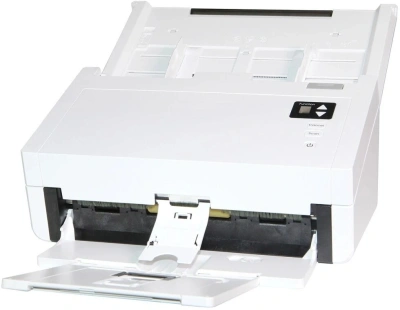 Сканер протяжный Avision AD345GL (000-1093-02G) A4 белый/черный