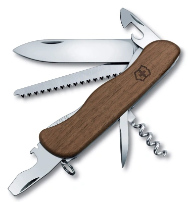 Нож перочинный Victorinox FORESTER WOOD (0.8361.63) 111мм 10функц. дерево карт.коробка