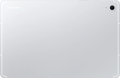 Планшет Samsung Galaxy Tab S10 FE SM-X526B 1580 (2.9) 8C RAM12Gb ROM256Gb 10.9" TFT 2304x1440 5G eSIM Android 15 серебристый 13Mpix 12Mpix BT WiFi microSD 1Tb 8000mAh