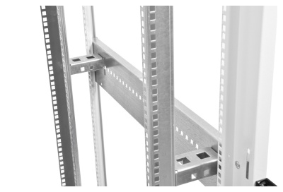 Шкаф серверный ЦМО (ШТК-М-42.8.10-4ААА) напольный 42U 800x1000мм пер.дв.перфор. задн.дв.спл.стал.лист 2 бок.пан. направл.под закл.гайки 550кг серый 855мм 134.3кг 180град. 2030мм IP20