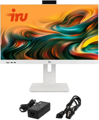 Моноблок IRU Strato 27IW 27" QHD i5 1235U (1.3) 16Gb SSD512Gb UHDG CR без ОС GbitEth WiFi BT 65W Cam белый 2560x1440 (RUS)