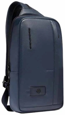 Рюкзак слинг Piquadro Russel CA6764W137/BLU синий