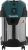 Строительный пылесос Makita VC3011L (уборка: сухая/влажная/сбор воды) зеленый