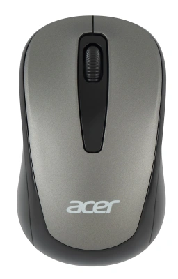 Мышь Acer OMR134 серый оптическая 1000dpi беспров. USB для ноутбука 3but (ZL.MCEEE.01H)