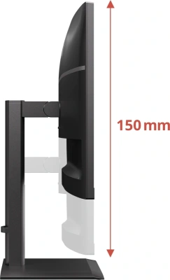 Монитор AOC 27" U27E4CV черный IPS LED 16:9 HDMI M/M матовая HAS Piv 400cd 3840x2160 60Hz DP 4K USB 6.83кг