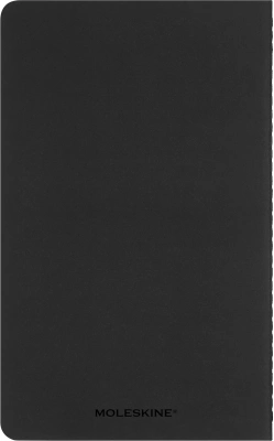 Блокнот Moleskine CAHIER NASA-INSPIRED SKCAHLP7063S2 Large 130х210мм 120стр. нелинованный мягкая обложка серебристый/черный Moon (2шт)