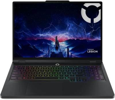 Ноутбук Lenovo Legion Pro 5 16IAX10 Core Ultra 9 275HX 32Gb SSD1Tb NVIDIA GeForce RTX 5060 8Gb 16" OLED WQXGA (2560x1600) без ОС black WiFi BT Cam (83F30010RK)