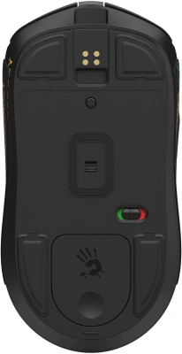 Мышь A4Tech Bloody R72 Ultra Duo Renegade черный оптическая 20000dpi беспров. USB/USB-C 7but