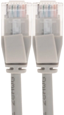 Патч-корд Rexant 02-0380-3 U/UTP RJ-45 вил.-вилка RJ-45 кат.6A 3м серый LSZH