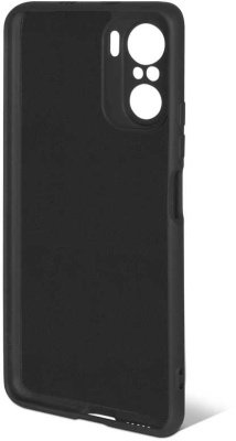 Чехол (клип-кейс) DF для Xiaomi Poco F3 poOriginal-04 черный (DF POORIGINAL-04 (BLACK))