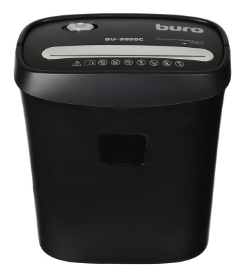 Шредер Buro Home BU-S050C (секр.P-3) фрагменты 5лист. 13лтр. пл.карты