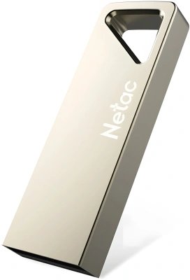 Флеш Диск Netac 64Gb U326 NT03U326N-064G-20PN USB2.0 серебристый