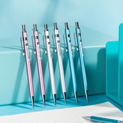 Карандаш мех. Deli EU999 Arris 0.5мм металл ассорти дисплей ластик