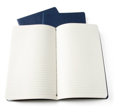 Блокнот Moleskine CAHIER JOURNAL QP321 XLarge 190х250мм обложка картон 120стр. линейка черный (3шт)