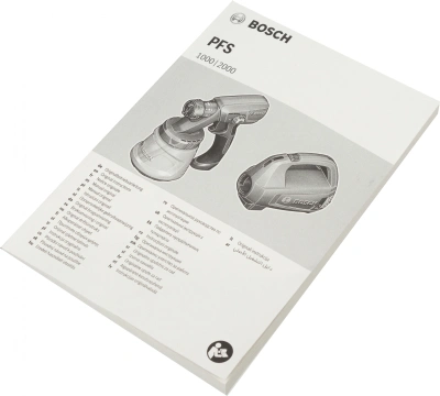 Краскопульт Bosch PFS 2000 440Вт бак:800мл 200мл/мин