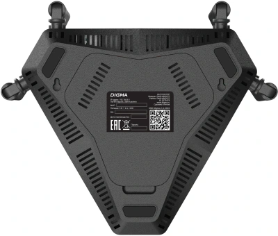 Роутер беспроводной Digma DWR-N302LTE N300 10/100BASE-TX/3G/4G cat. 4 черный