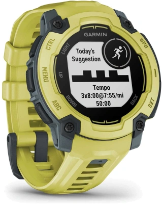 Смарт-часы Garmin Instinct E 45мм 1.4" AMOLED корп.оливковый рем.оливковый разм.брасл.:132-213 мм (010-02933-01)