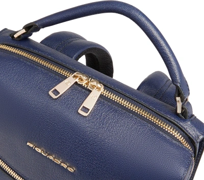 Рюкзак женский Piquadro Patricia CA6771W140/BLU темно-синий натур.кожа