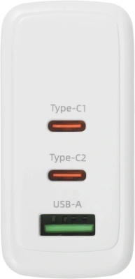 Сетевое зар./устр. Hoco N30 Glory 25W 3.25A+3A+1.5A (PD+QC) универсальное белый (84155)