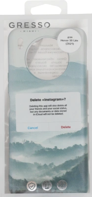 Чехол (клип-кейс) Gresso для Honor 50 Lite Meridian зеленый (GR17AAAE8884)