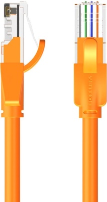 Патч-корд Vention IBEOH 1Гбит/с UTP 4 пары cat.6 CCA 2м оранжевый RJ-45 (m)-RJ-45 (m)