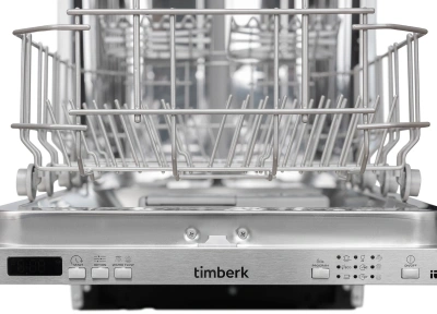 Посудомоечная машина Timberk Set&Dry T-DW45BI103 серебристый (узкая)