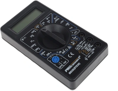 Мультиметр PROconnect M838 DT838 цифровой черный (13-3013)