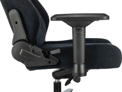 Кресло игровое A4Tech Bloody GC-660 черный Formula 999 искусственная замша с подголов. крестов. металл