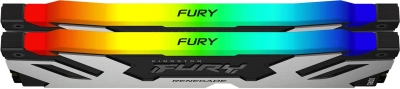 Память DDR5 2x16GB 6400MHz Kingston KF564C32RSAK2-32 Fury Renegade XMP RGB RTL Gaming PC5-51200 CL32 DIMM UDIMM 288-pin 1.4В kit dual rank с радиатором Ret