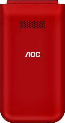 Мобильный телефон AOC 285 A красный раскладной 2Sim 2.8" 240x320 RTOS 0.3Mpix GSM900/1800 FM microSD max32Gb